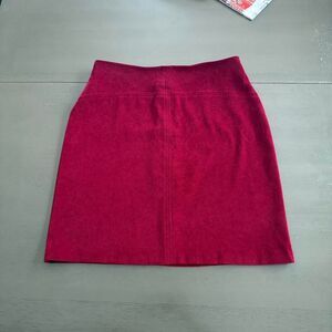 Fashion-bug Women's Burgundy and Red Skirt